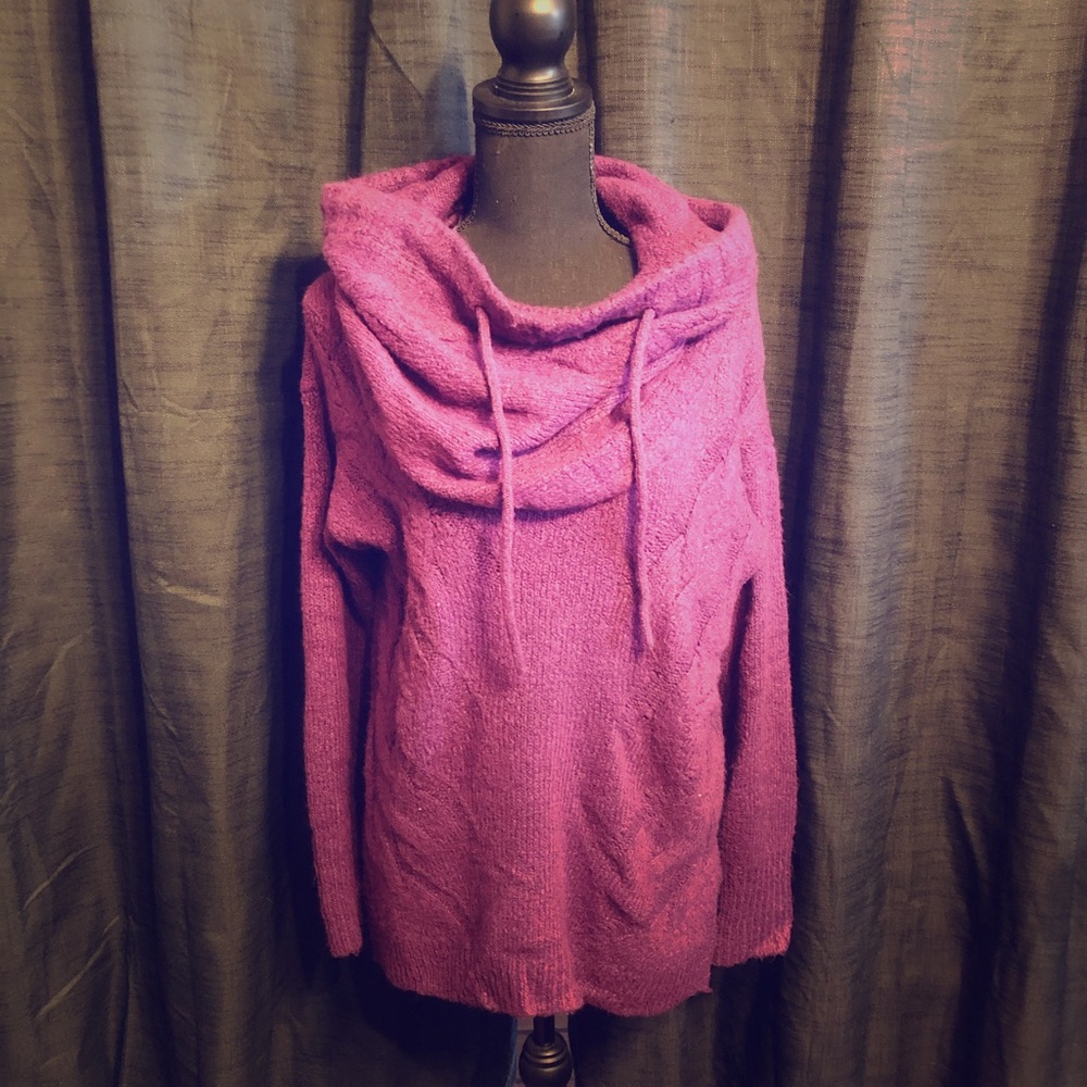 *Like New* Vera Wang Purple Oversized Sweater
